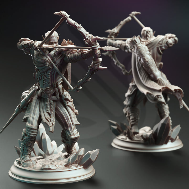 Drow Ranger of the Underdark - Indua&