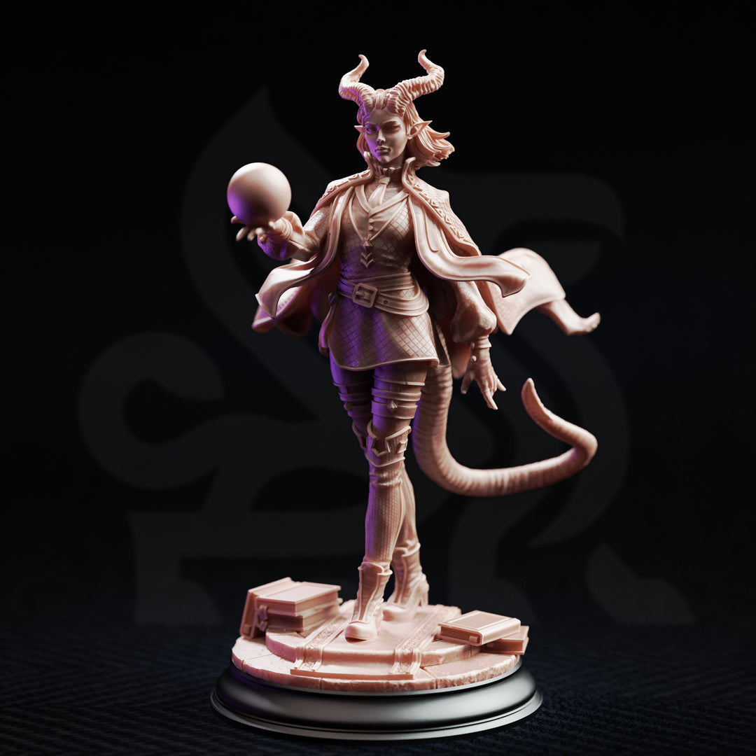 Tiefling Enchantment Sorceress - Ivy Dupré