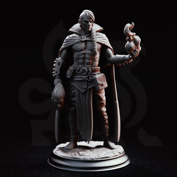 Half-Elf Warlock - Kael the Forlorn