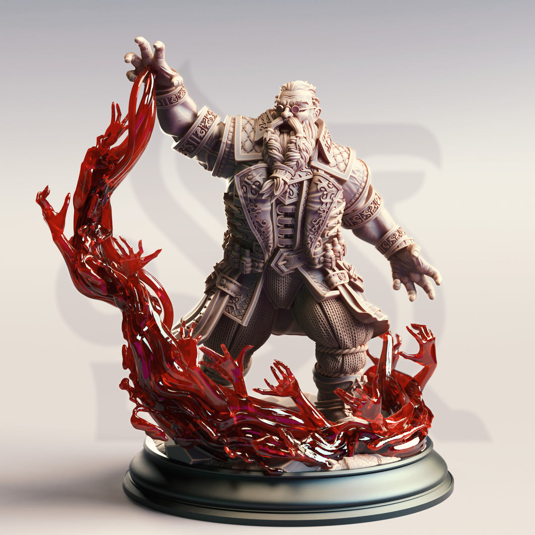 Dwarf Blood Mage - Korgrin Bloodstone