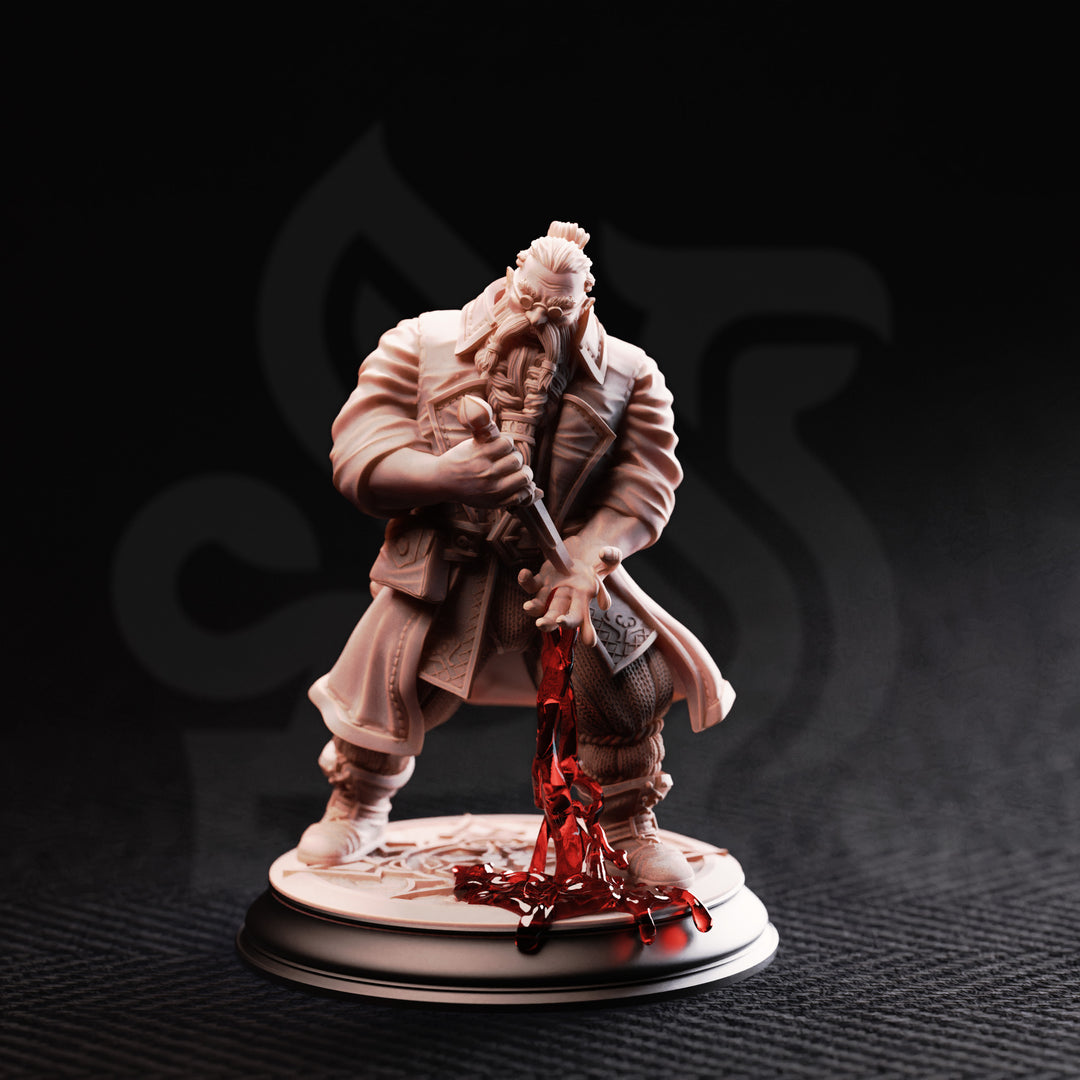 Dwarf Blood Mage Initiate - Korgrin Bloodstone