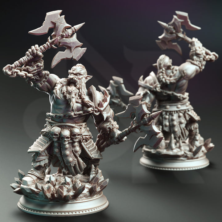 Dark Dwarf Berzerker Barbarian - Korthart the Hateful Heart