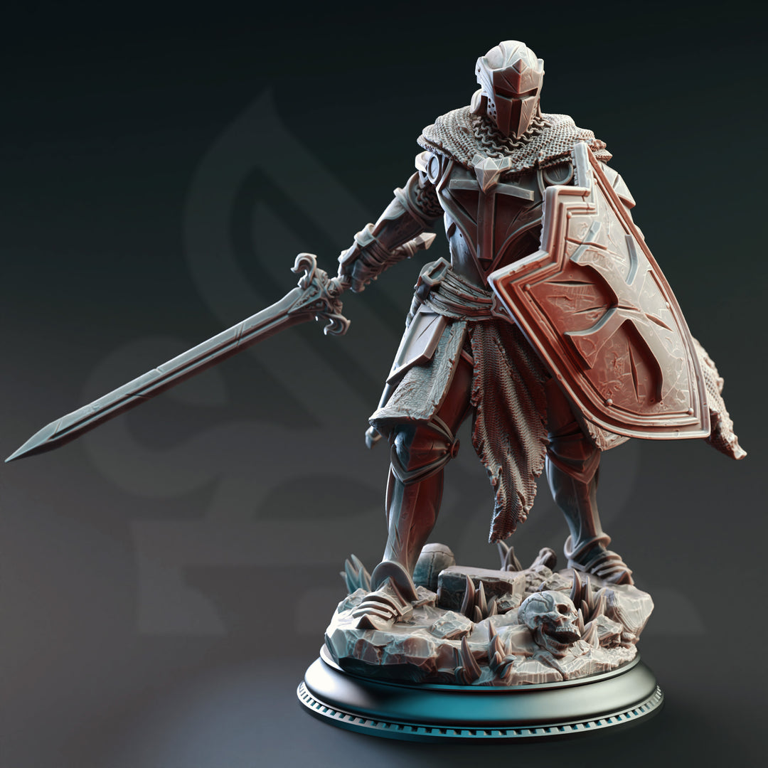 Cursed Paladin of Vengeance - Leopold the Undying