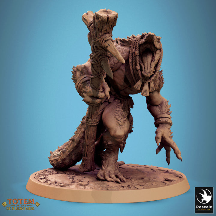 Lizardmen Champion Dreadscale