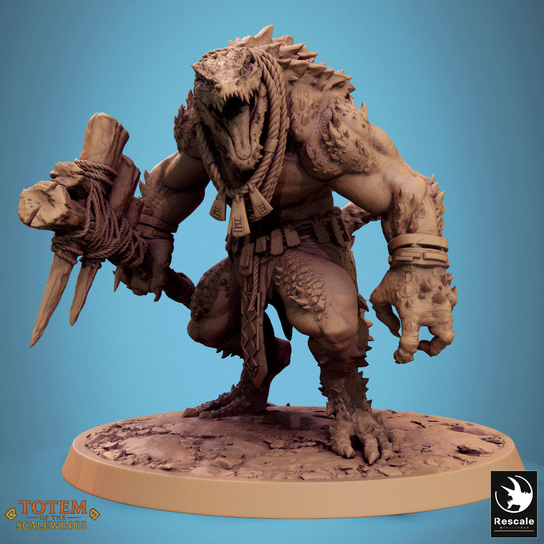 Lizardmen Champion Dreadscale
