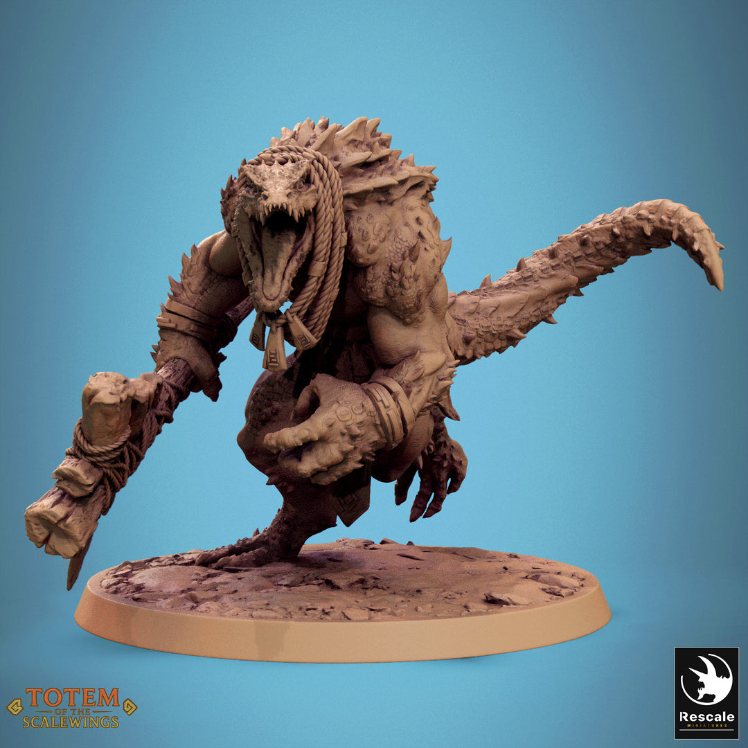 Lizardmen Champion Dreadscale
