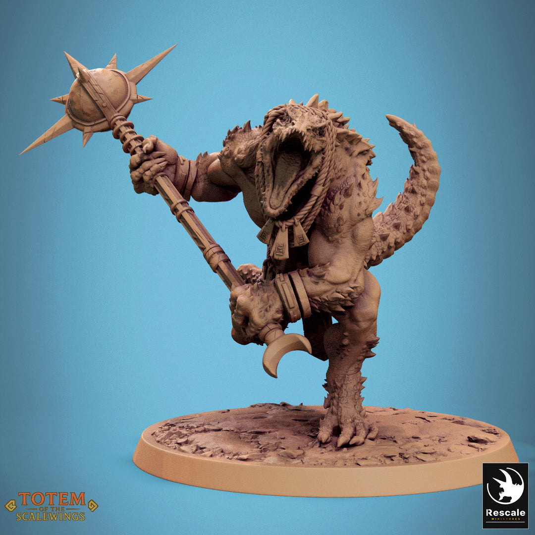 Lizardmen Champion Dreadscale