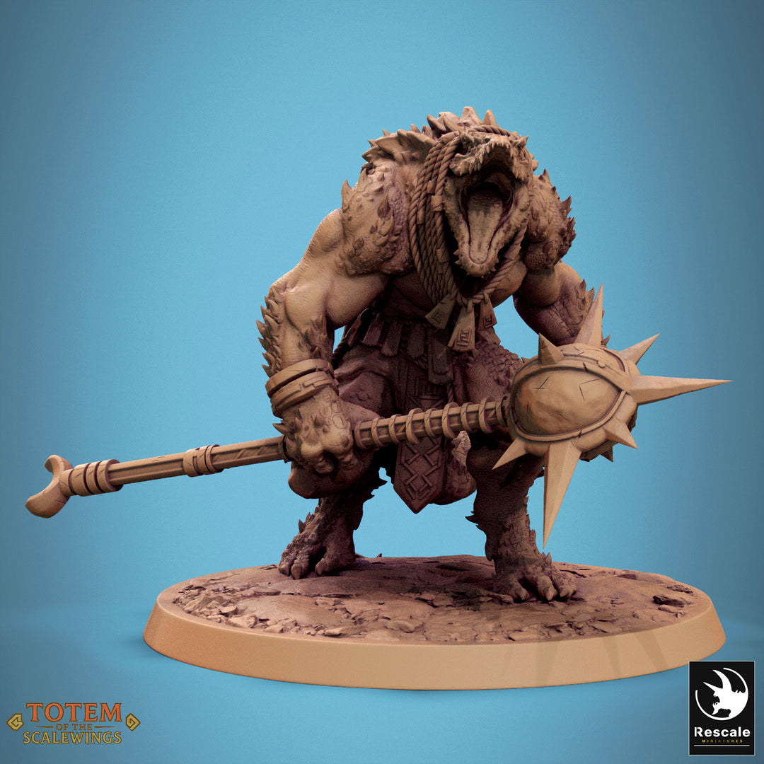 Lizardmen Champion Dreadscale