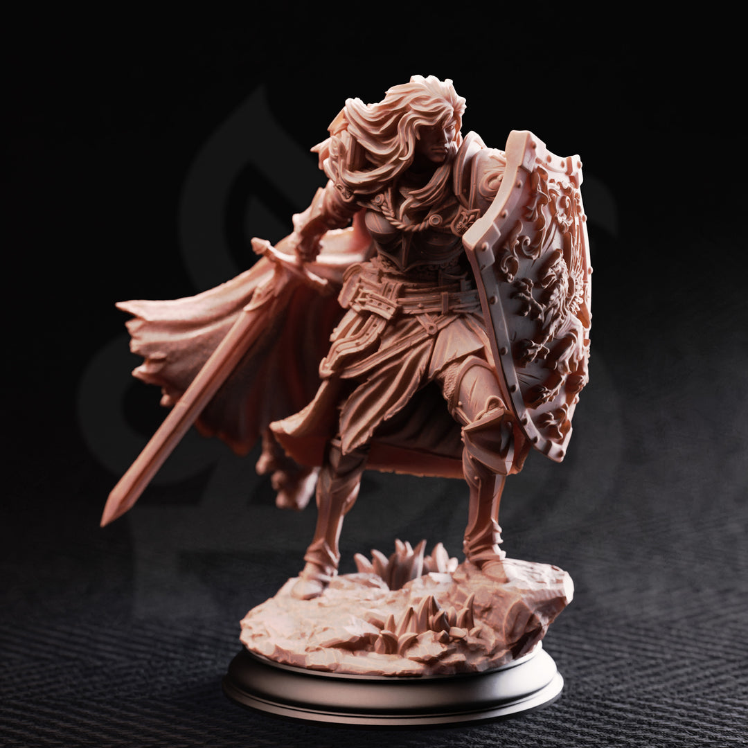Female Human Fighter - Lydia the Untarnished