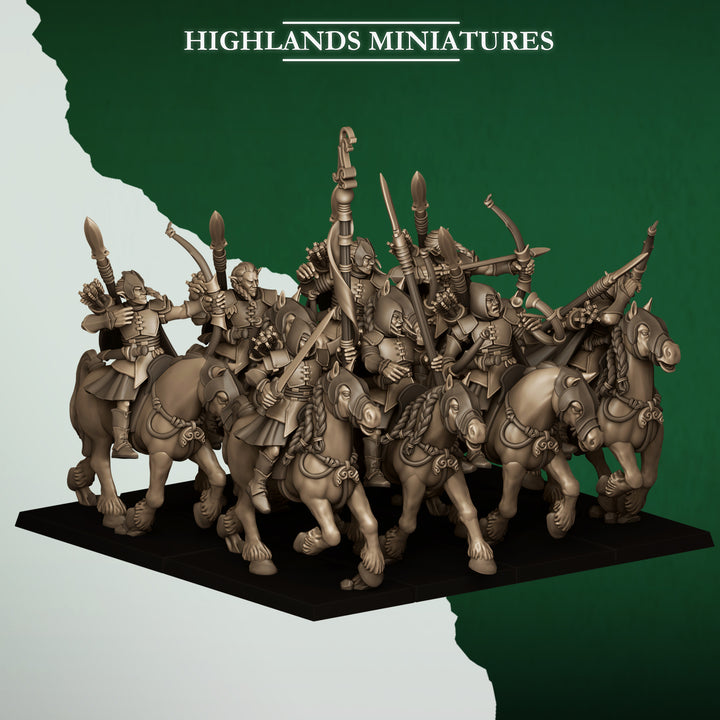 Mounted Feral Archers