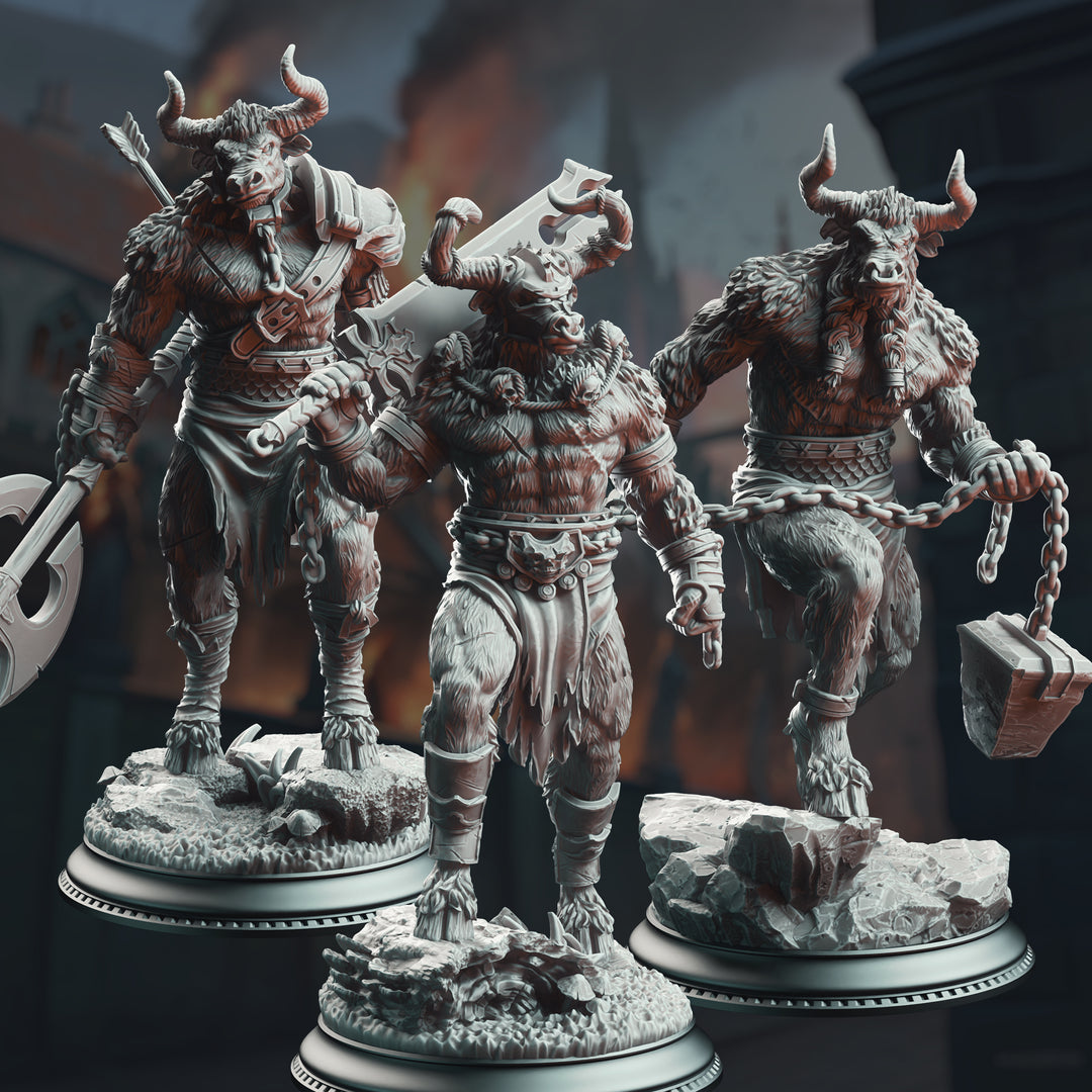 Minotaur Warriors of the Labrinth&
