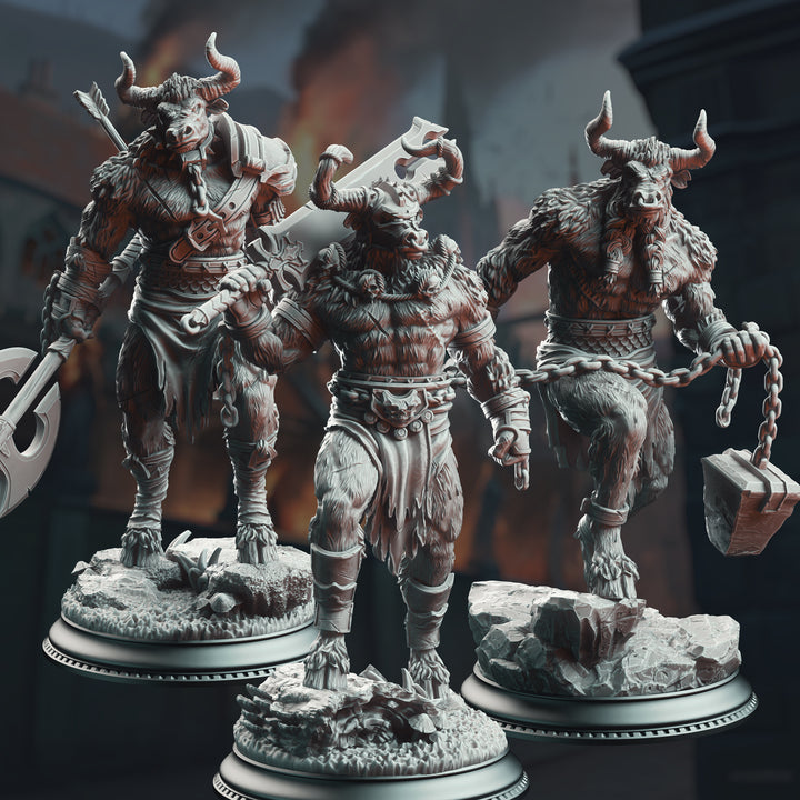Minotaur Warriors of the Labrinth&