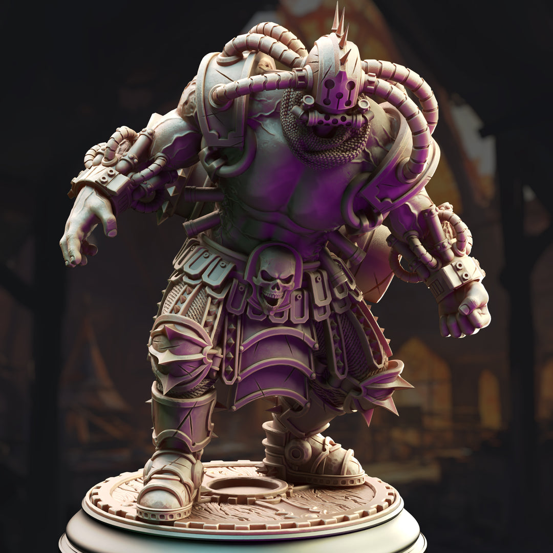 Chemical Abomination with Goblin Rider - Muscles &amp; Brains