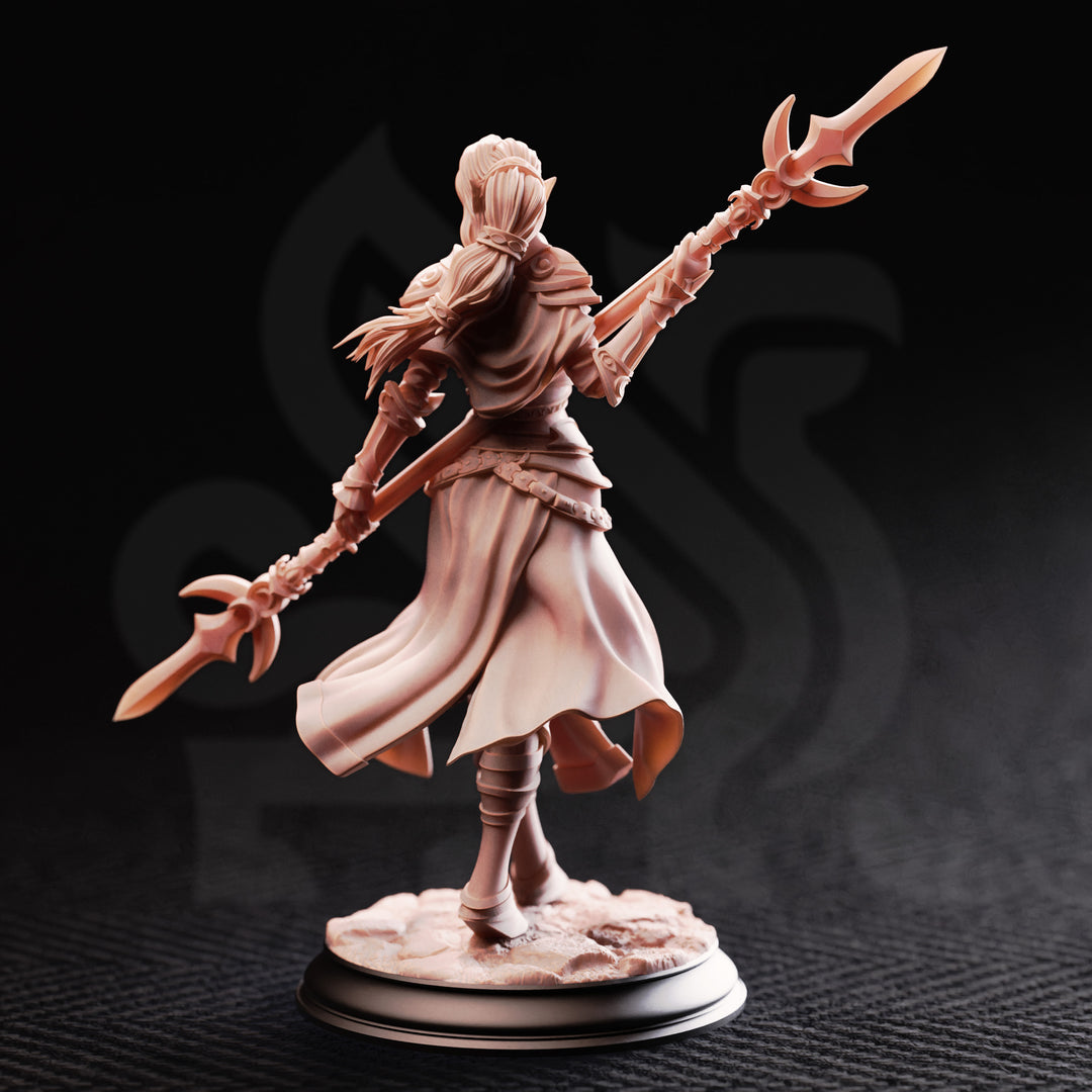Drow paladin of the Crescent Moon - Ninera Glynvari