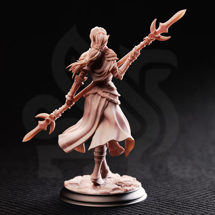 Drow paladin of the Crescent Moon - Ninera Glynvari