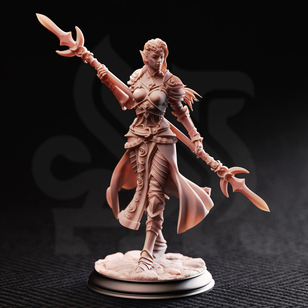 Drow paladin of the Crescent Moon - Ninera Glynvari
