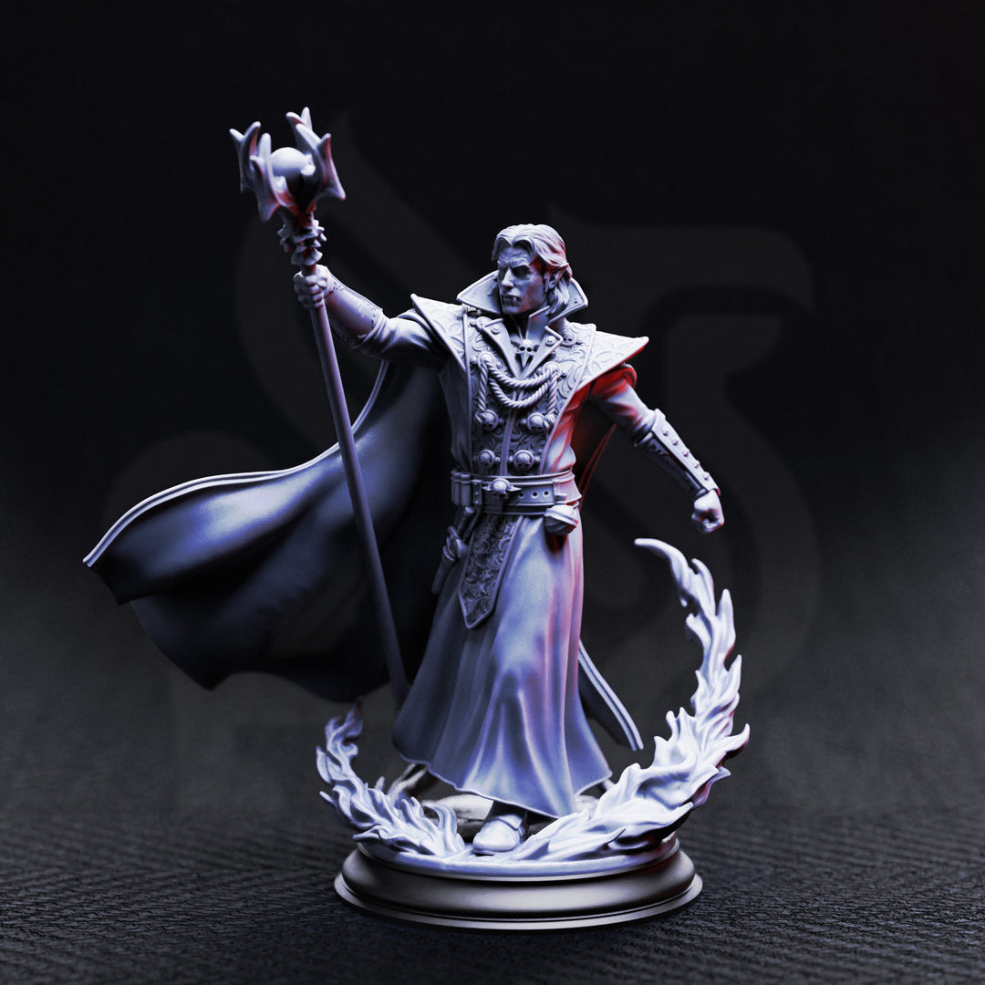 Vampire Blood Mage - Renard the Black Hearted