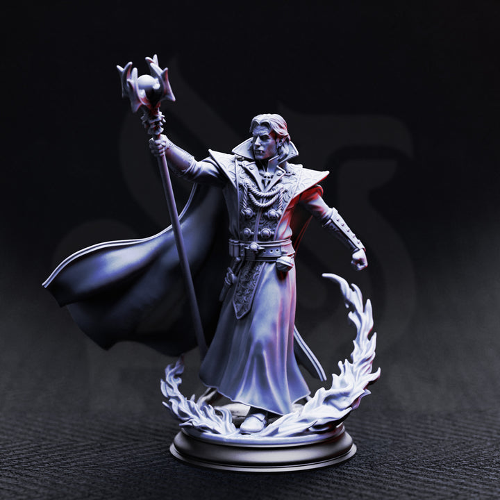 Vampire Blood Mage - Renard the Black Hearted
