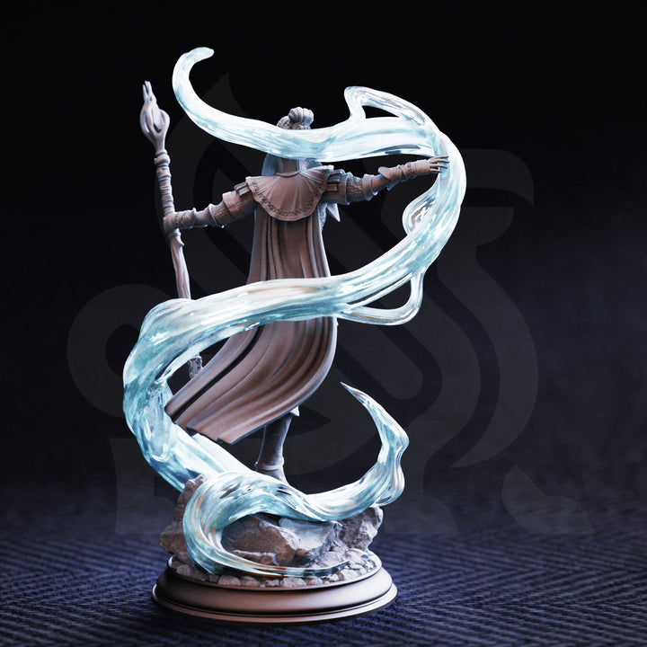 Half-Elf Sorcerer Officer - Molly Cliffburn