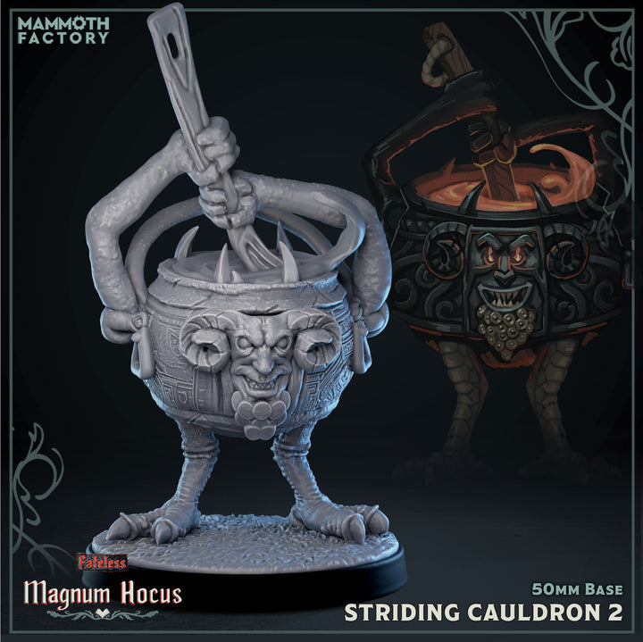 Striding Cauldrons