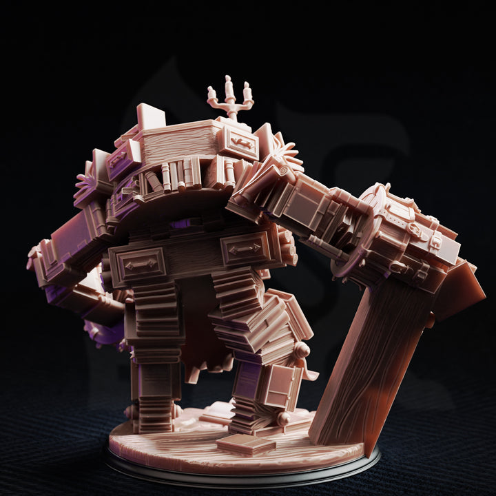 Library Golem - The Forbidden Section