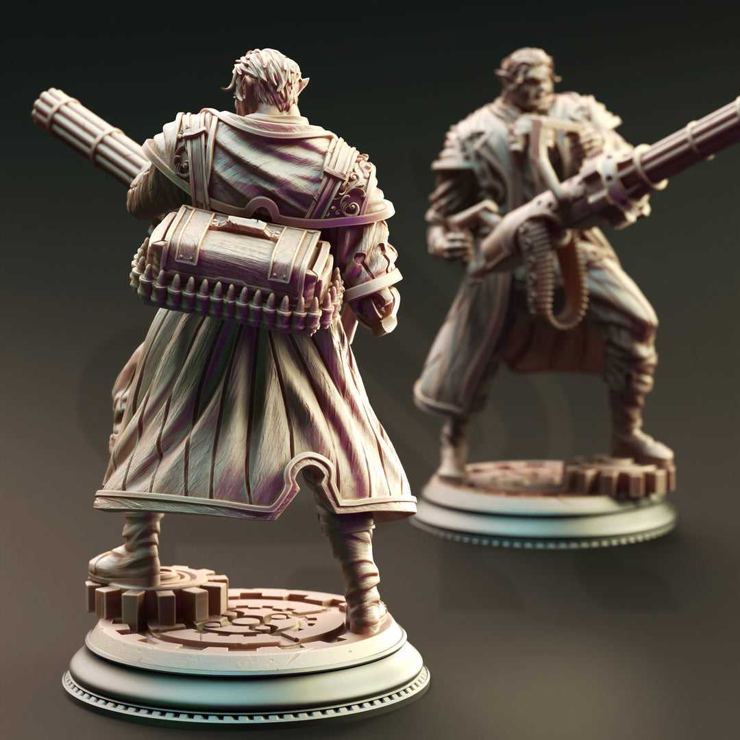 Dapper Half-Orc Artificer - Tomas Lumens