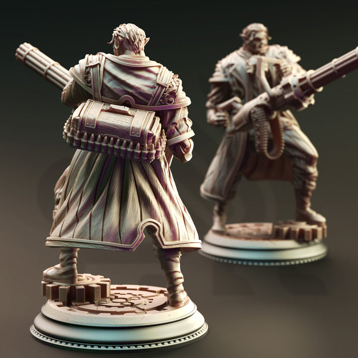 Dapper Half-Orc Artificer - Tomas Lumens