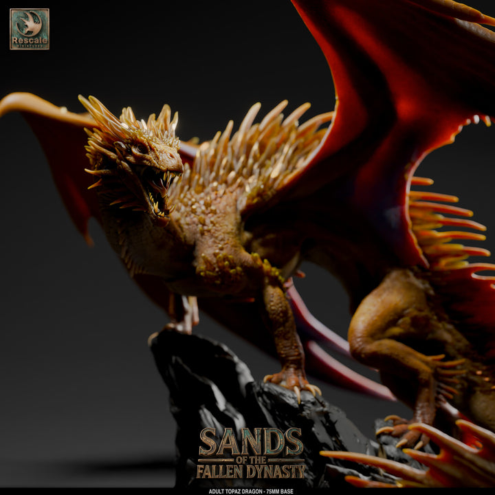 Adult Topaz Dragon