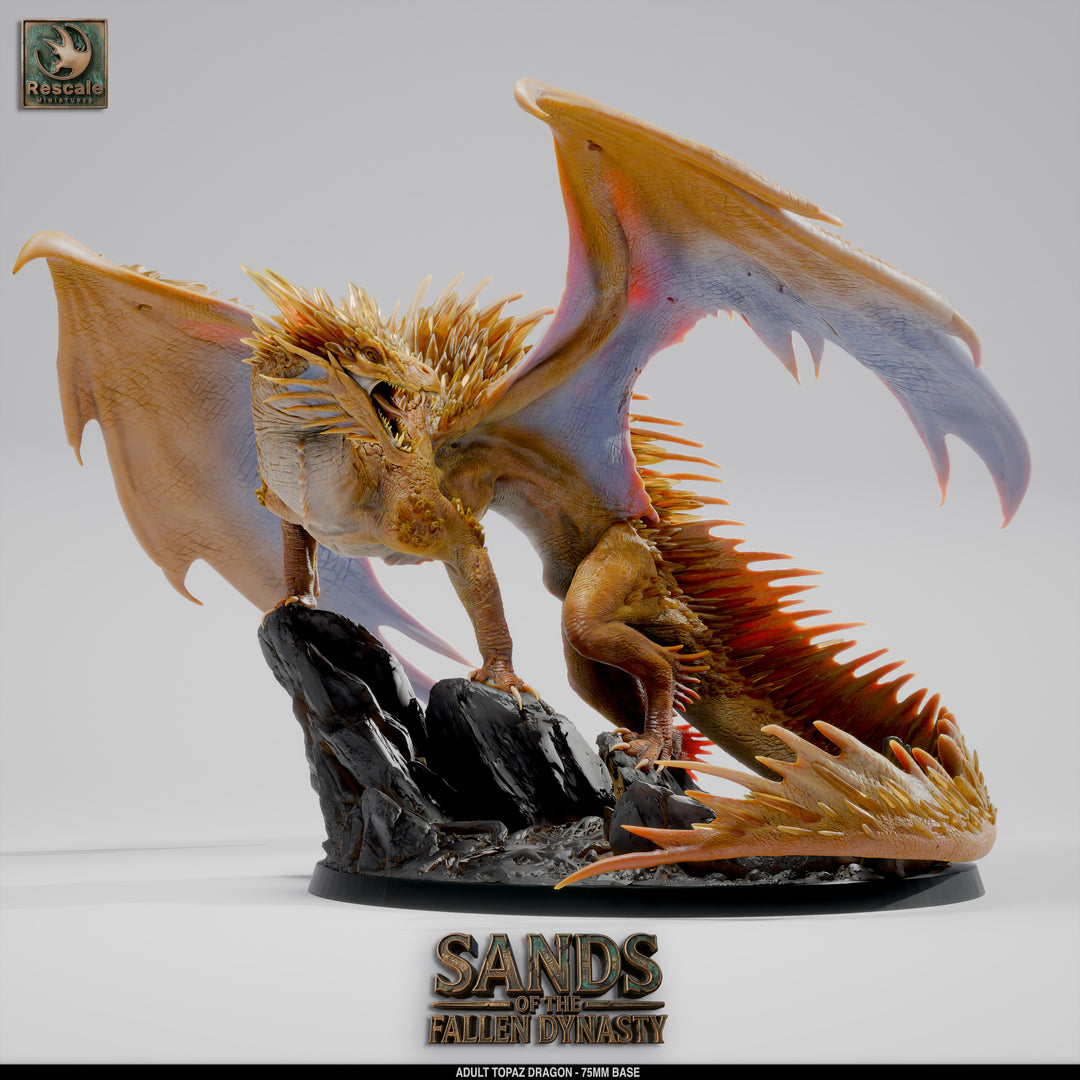 Adult Topaz Dragon
