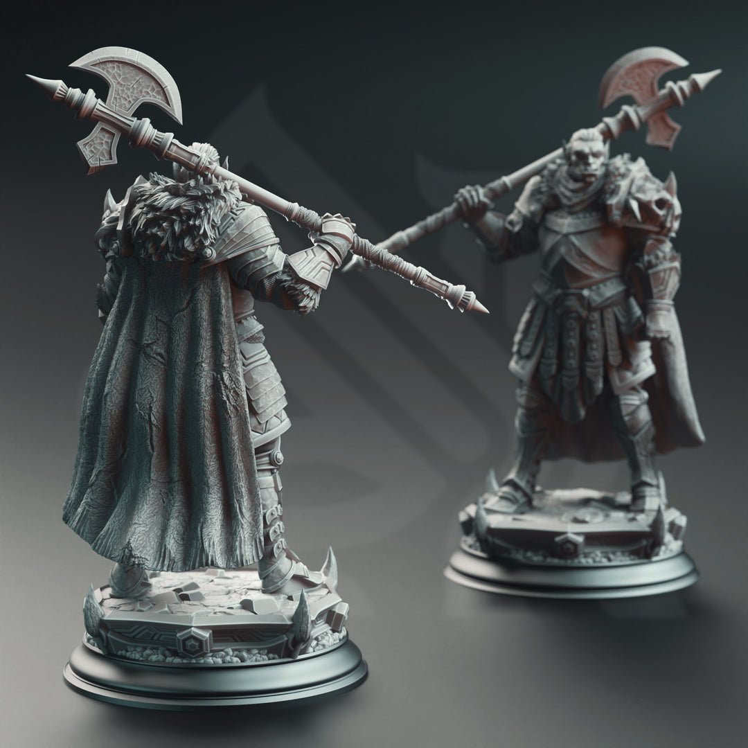 Orc Grimdark Knight - Trenon the Chainbreaker