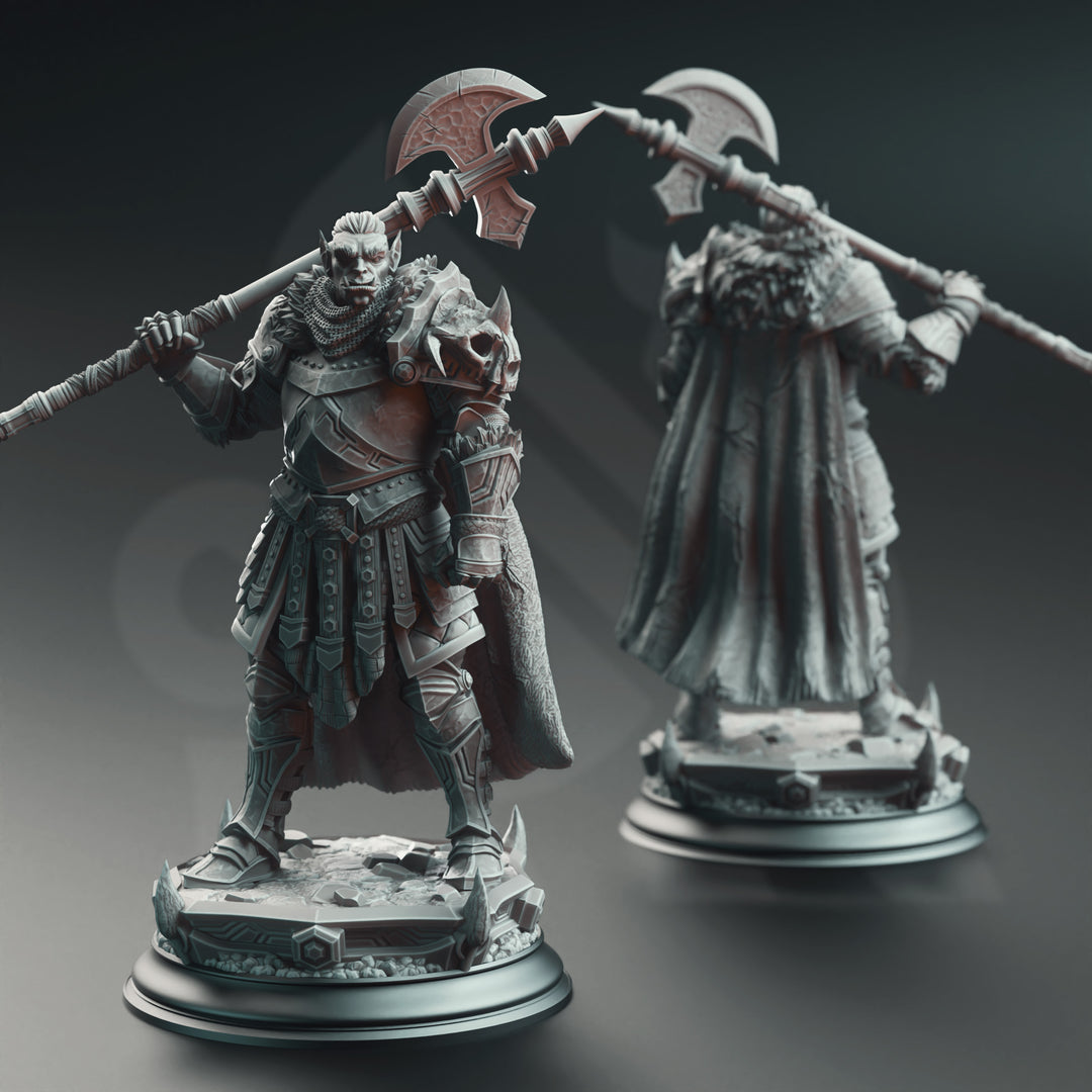 Orc Grimdark Knight - Trenon the Chainbreaker