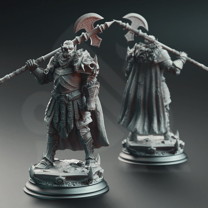 Orc Grimdark Knight - Trenon the Chainbreaker