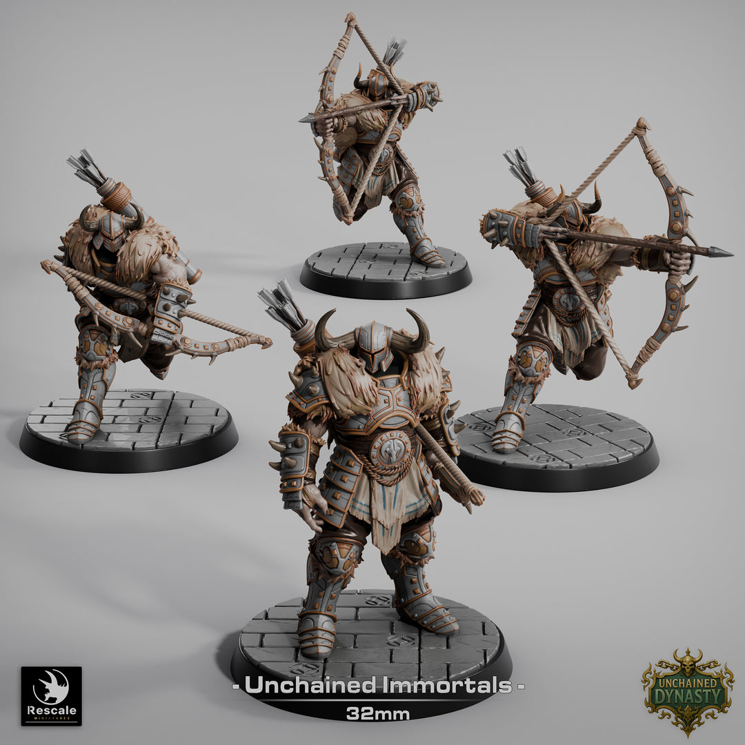 Unchained Immortal Warriors