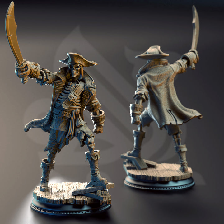 Pirate Skeleton Crew - Undying Scallywags of the Damned Galleon
