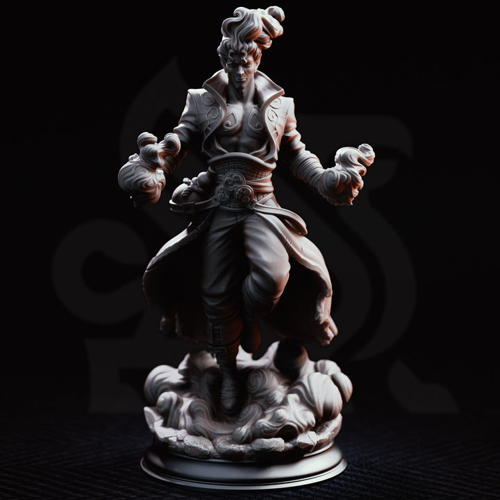Air Genasi Storm Sorcerer - Villam Nitrana