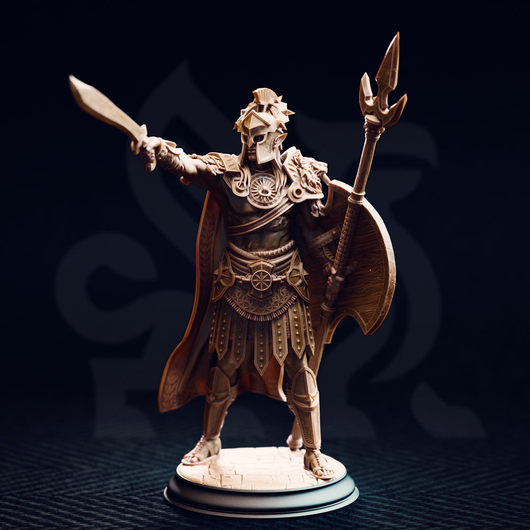 Sun Elf Gladiator - Vilryn Kaedrys