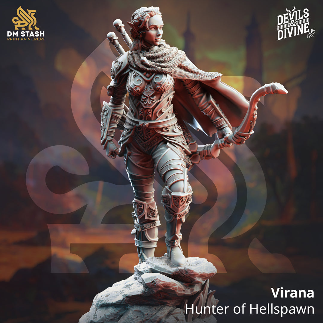 Elf Hellspawn Hunter Ranger - Virana
