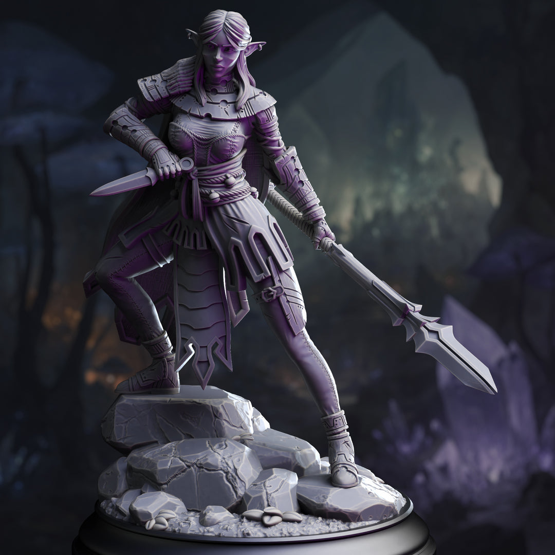 Drow Pathfinder - Vixa Indwynath