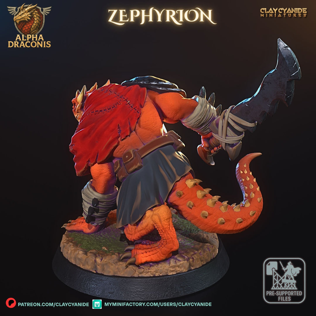Zephyrion - Draconic Fighter