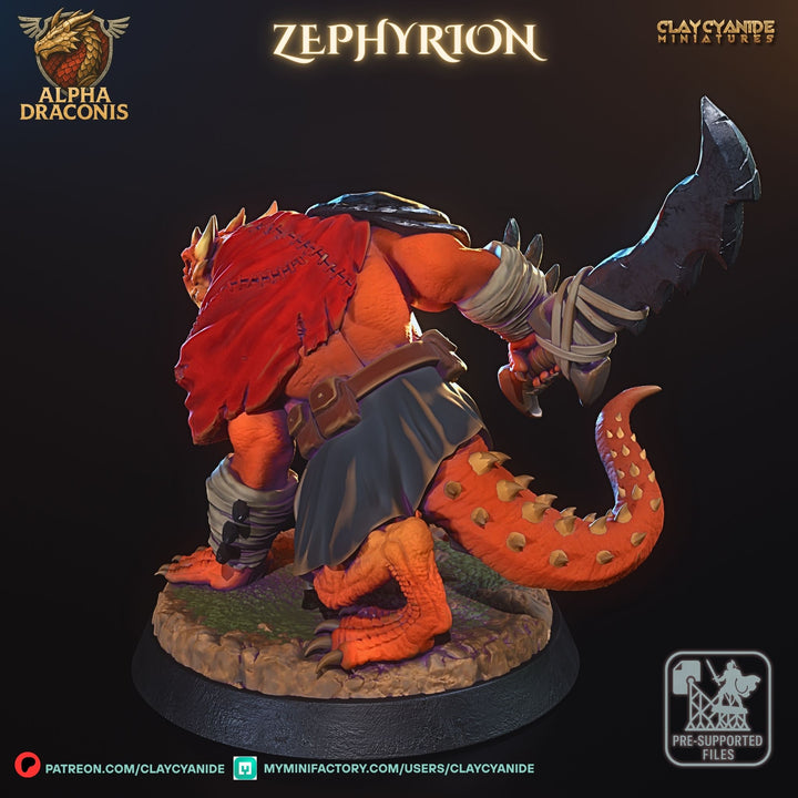 Zephyrion - Draconic Fighter