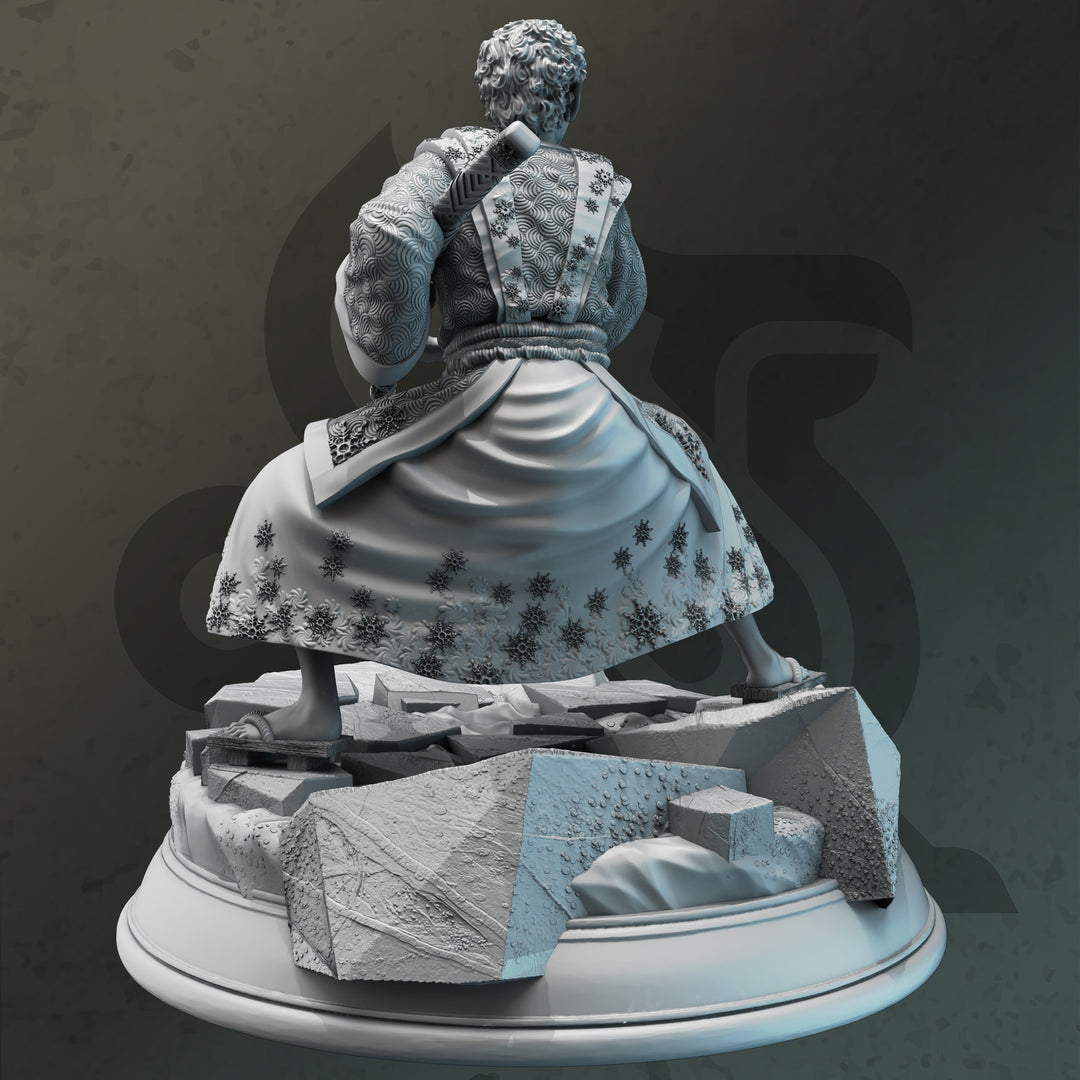 Water Elf Samurai - Ayrin Enviern