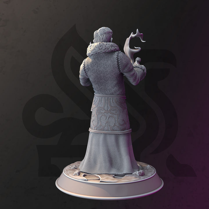 Halfing Snow Cleric - Darius Burrows