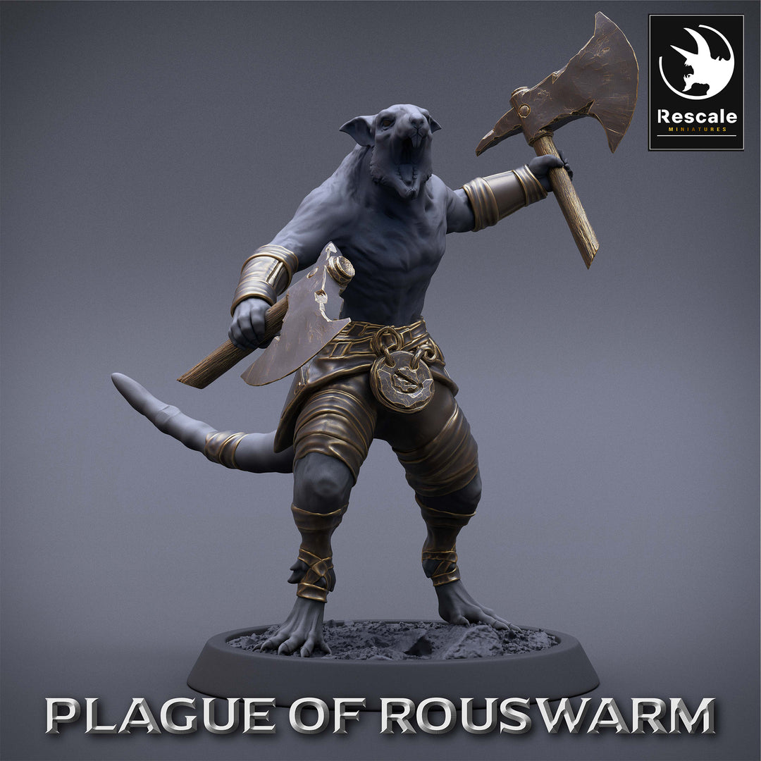 Rat Infantry Barbarians - Ratfolk