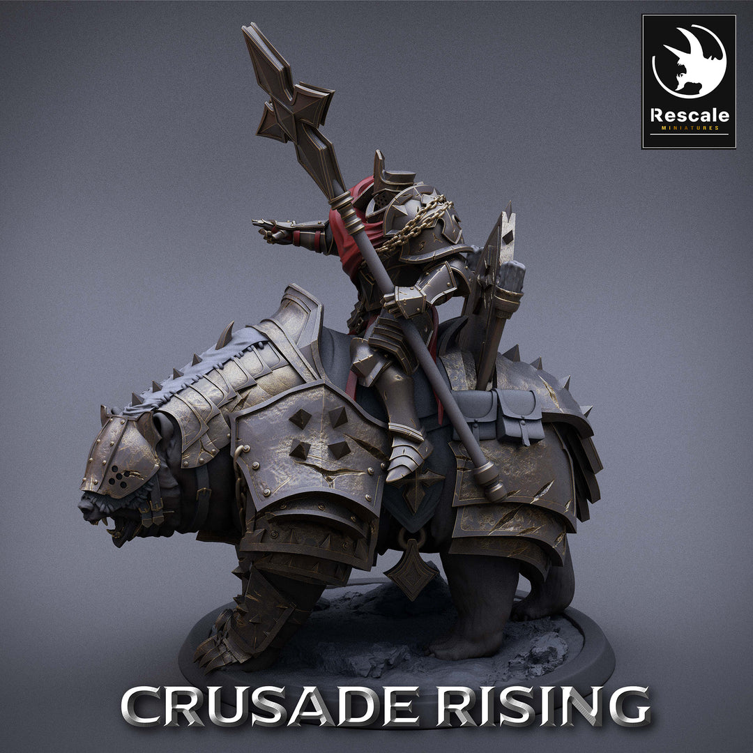 Templar Mounted Bear Warriors