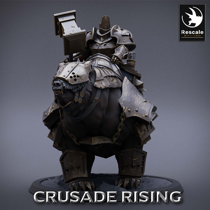Templar Mounted Bear Warriors