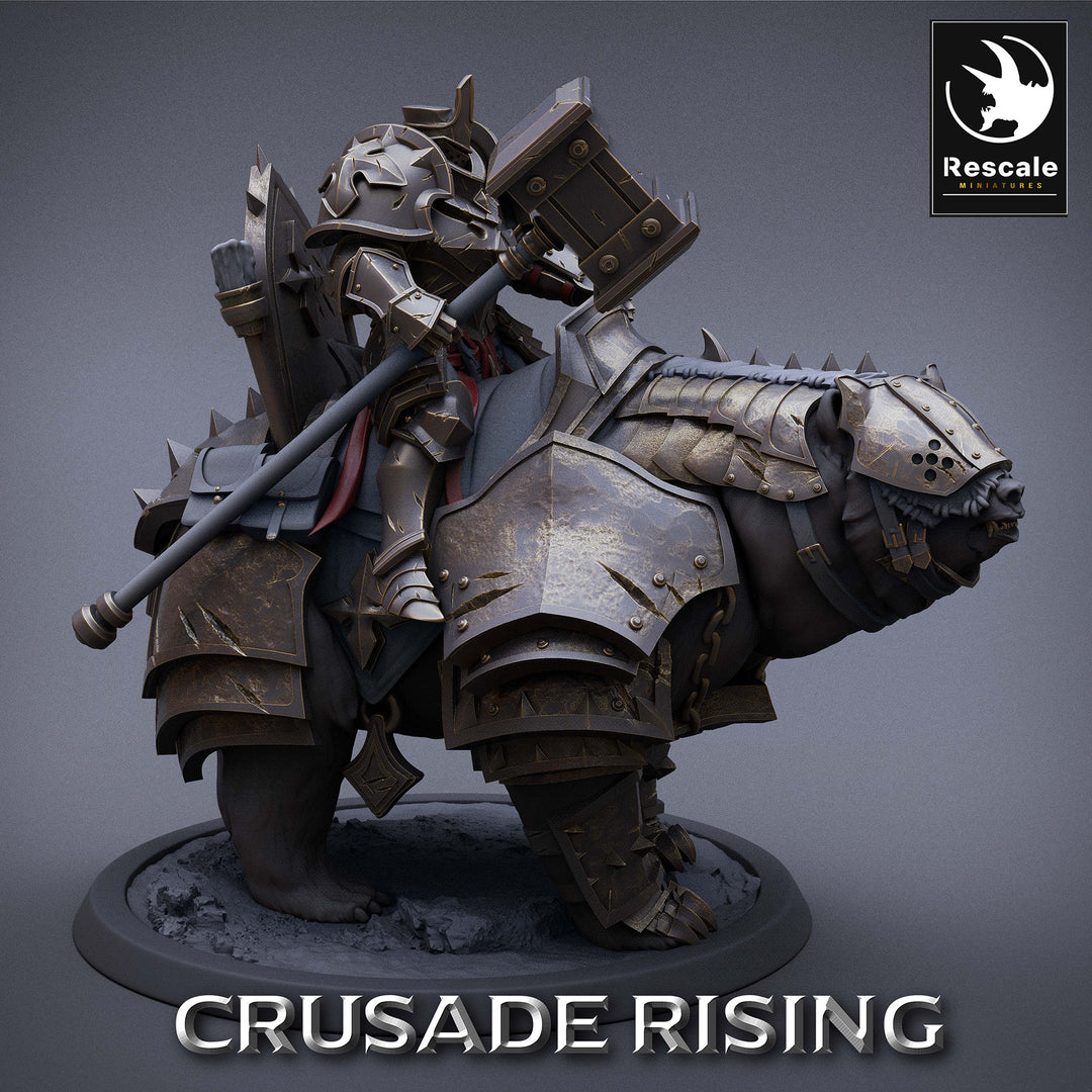 Templar Mounted Bear Warriors