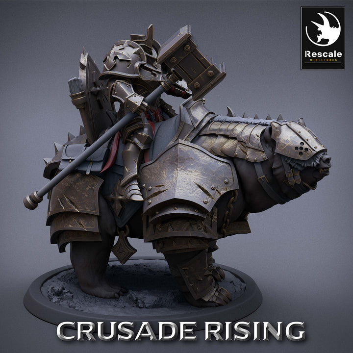 Templar Mounted Bear Warriors