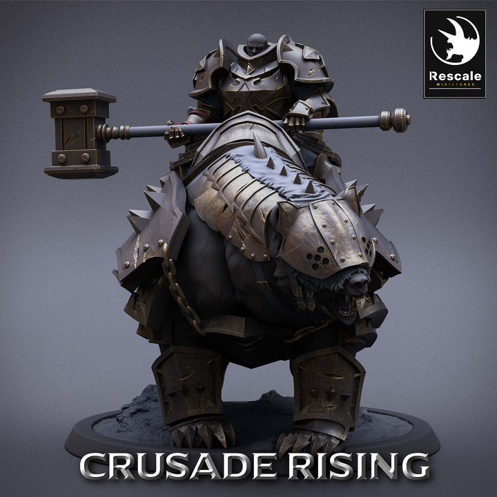 Templar Mounted Bear Warriors