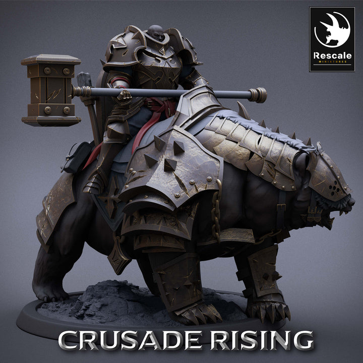 Templar Mounted Bear Warriors