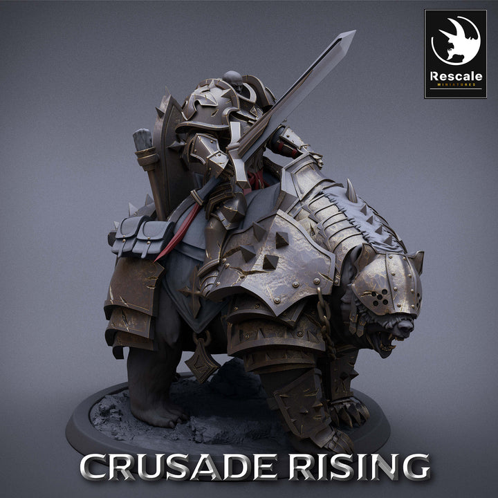 Templar Mounted Bear Warriors
